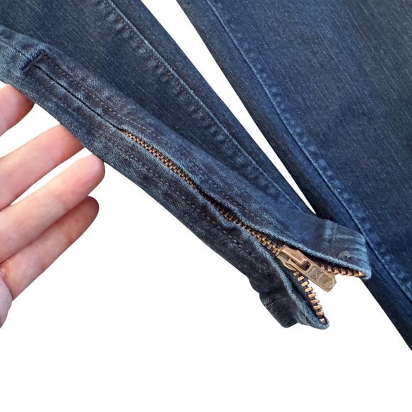 LOFT Ann Taylor Modern skinny ankle Women's Blue Jeans size 8 #785 - Picture 8 of 10